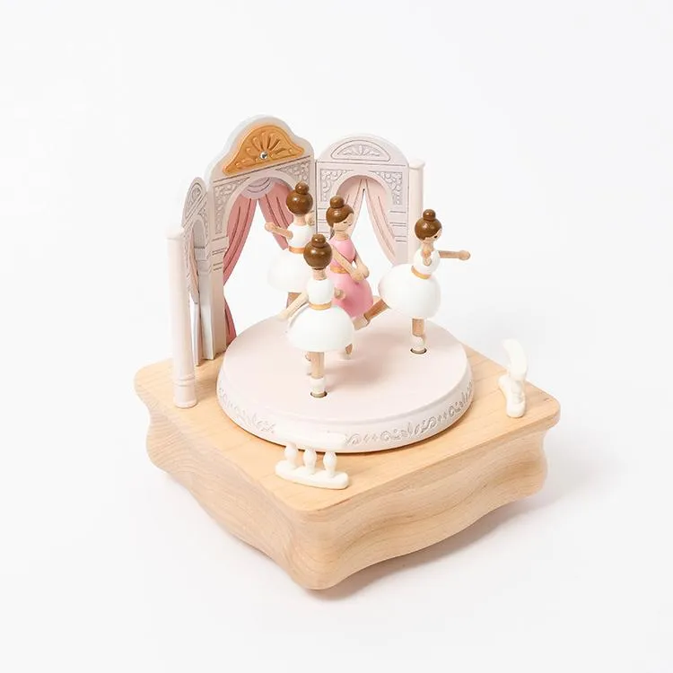 Ballerina Recital | Wooden Music Box