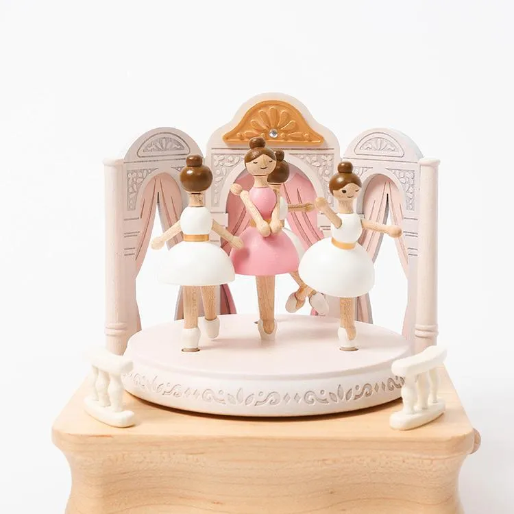 Ballerina Recital | Wooden Music Box