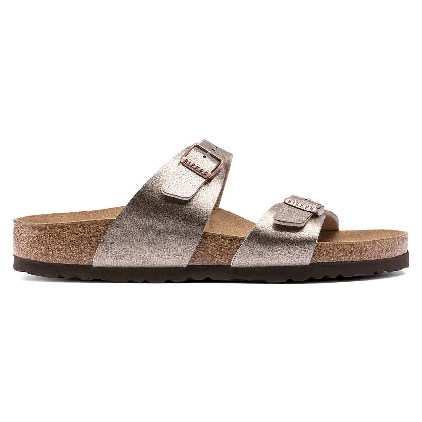 Birkenstock Women's Sydney Birko-Flor (Graceful Taupe - Regular Fit)