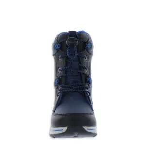 Boys Beaver Lcae Up Design Winter Snow Boots, Sizes 11-13