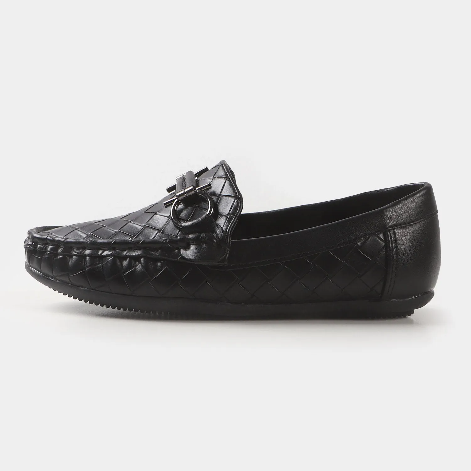 Boys loafers 202109-8 - BLACK