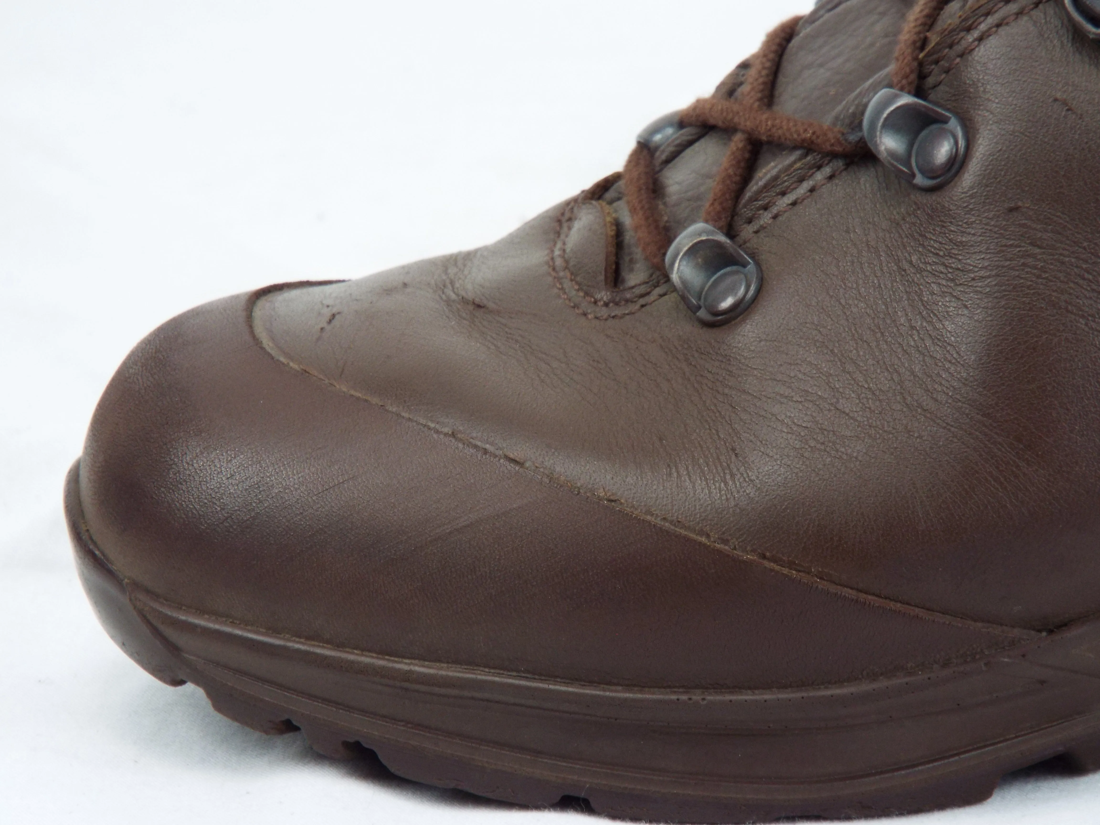 British/Dutch Army Brown Boots – Haix - with elasticated side pockets - Grade 1