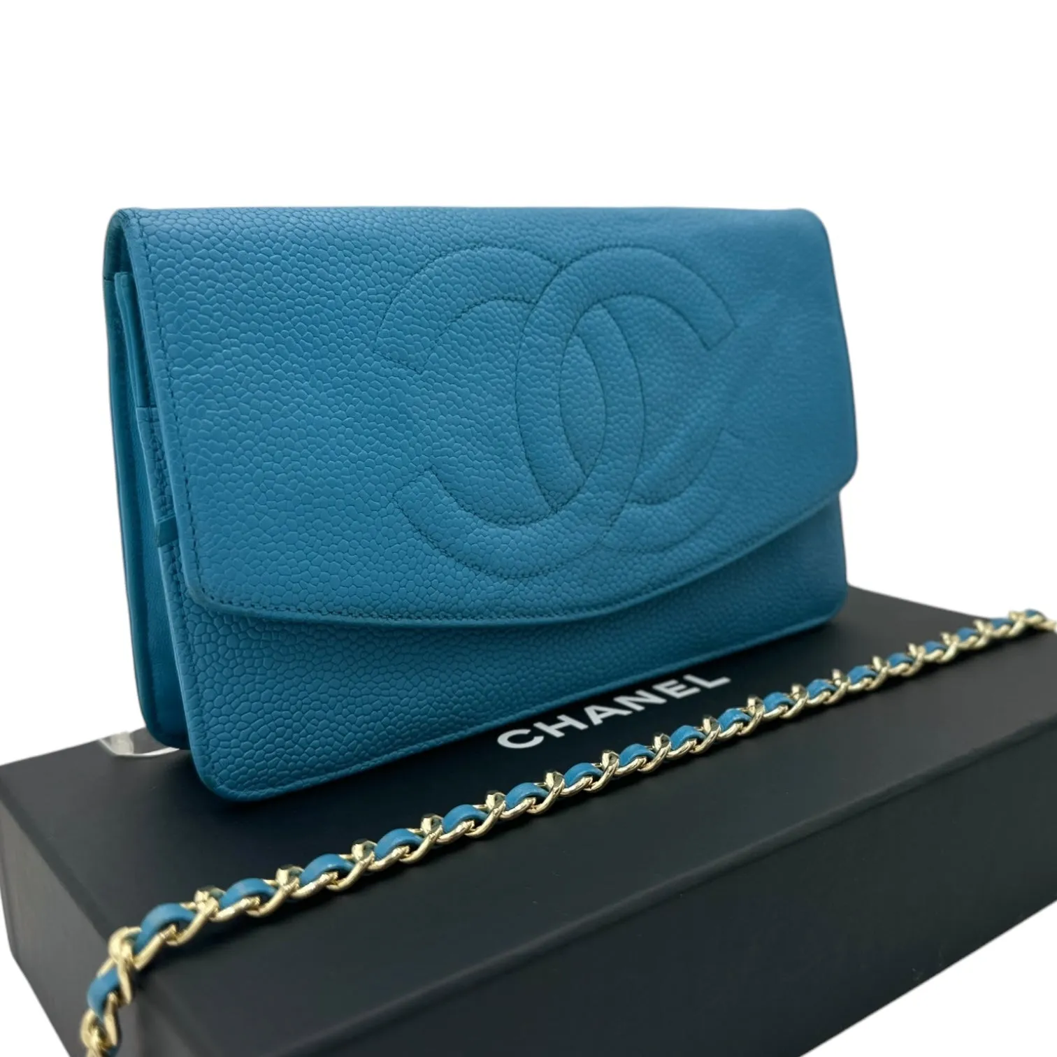 CHANEL Caviar Timeless Clutch