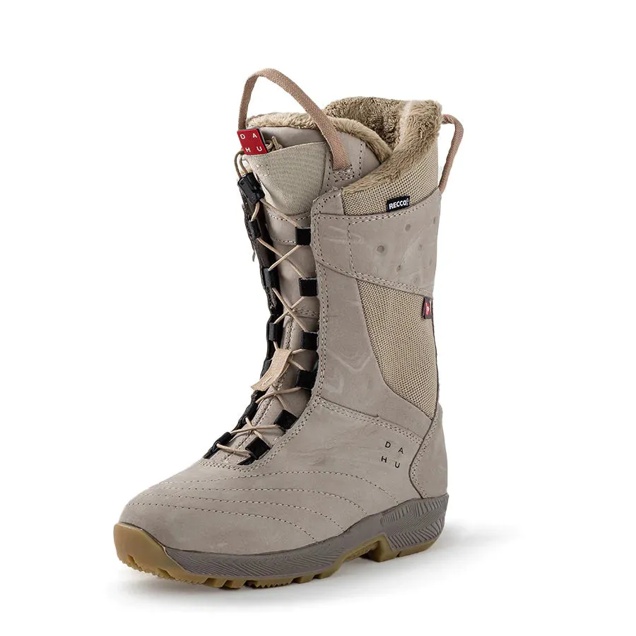 DAHU Womens Ski Boots - Écorce 01 (Light Grey - Warm Grey)