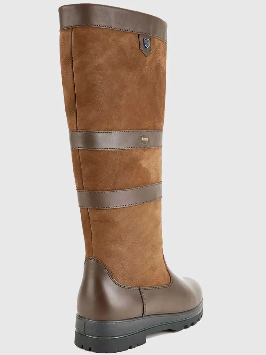 Dubarry Kilternan Fleece Lined Boots - Waterproof Gore-Tex Leather - Walnut