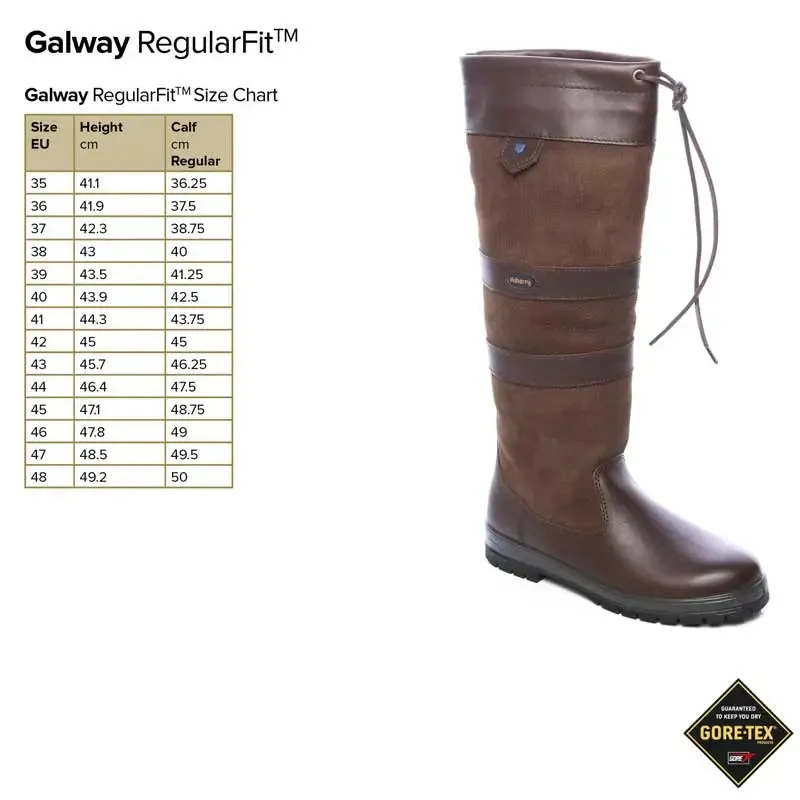 Dubarry Kilternan Fleece Lined Boots - Waterproof Gore-Tex Leather - Walnut