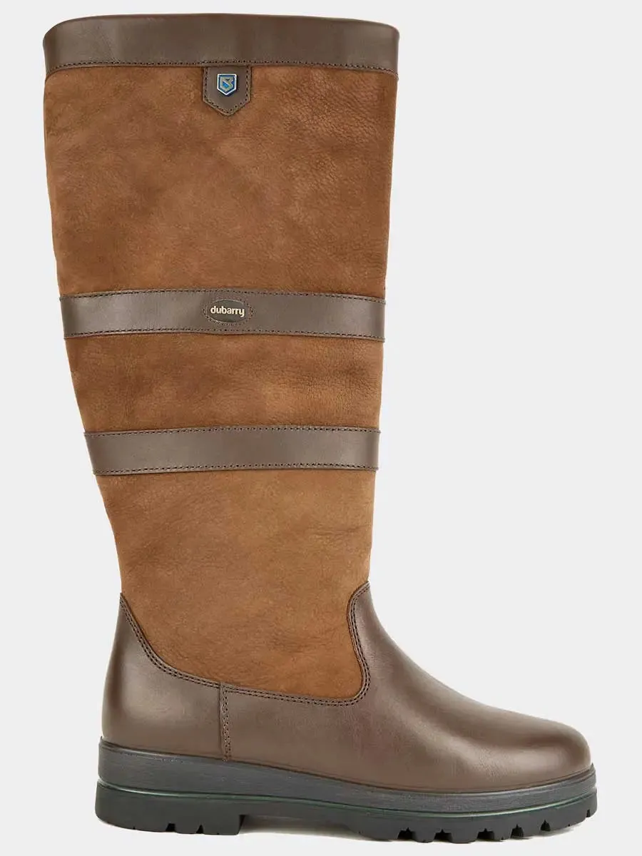 Dubarry Kilternan Fleece Lined Boots - Waterproof Gore-Tex Leather - Walnut