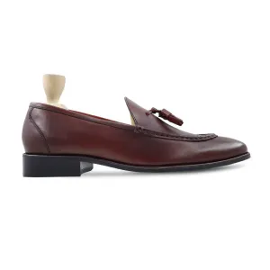 Hrodna - Men's Reddish Brown Calf Leather Loafer