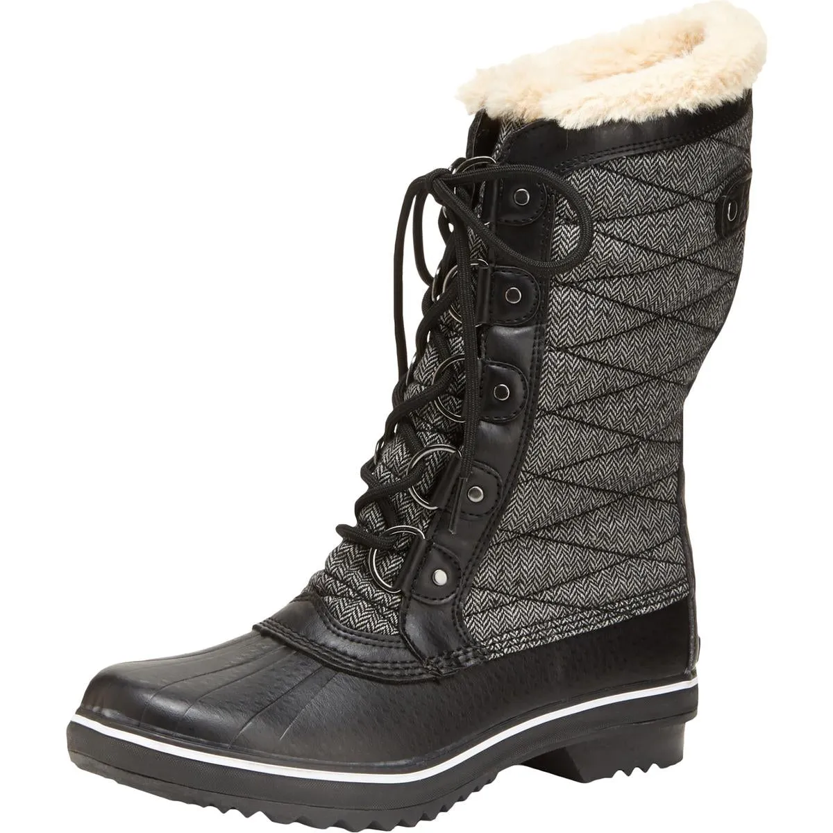 JBU by Jambu Womens Lorna Encore Quilted Snow Winter Boots