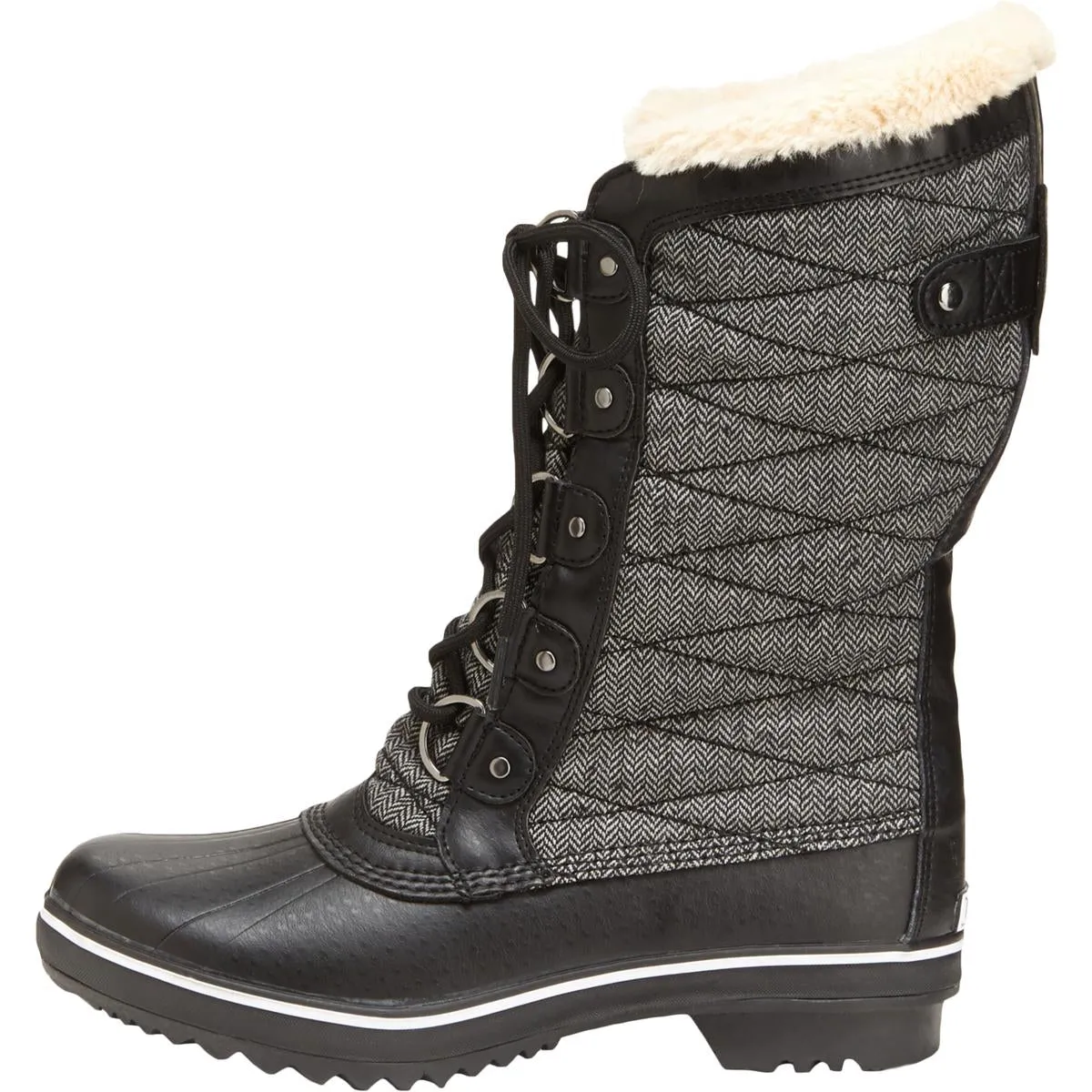 JBU by Jambu Womens Lorna Encore Quilted Snow Winter Boots