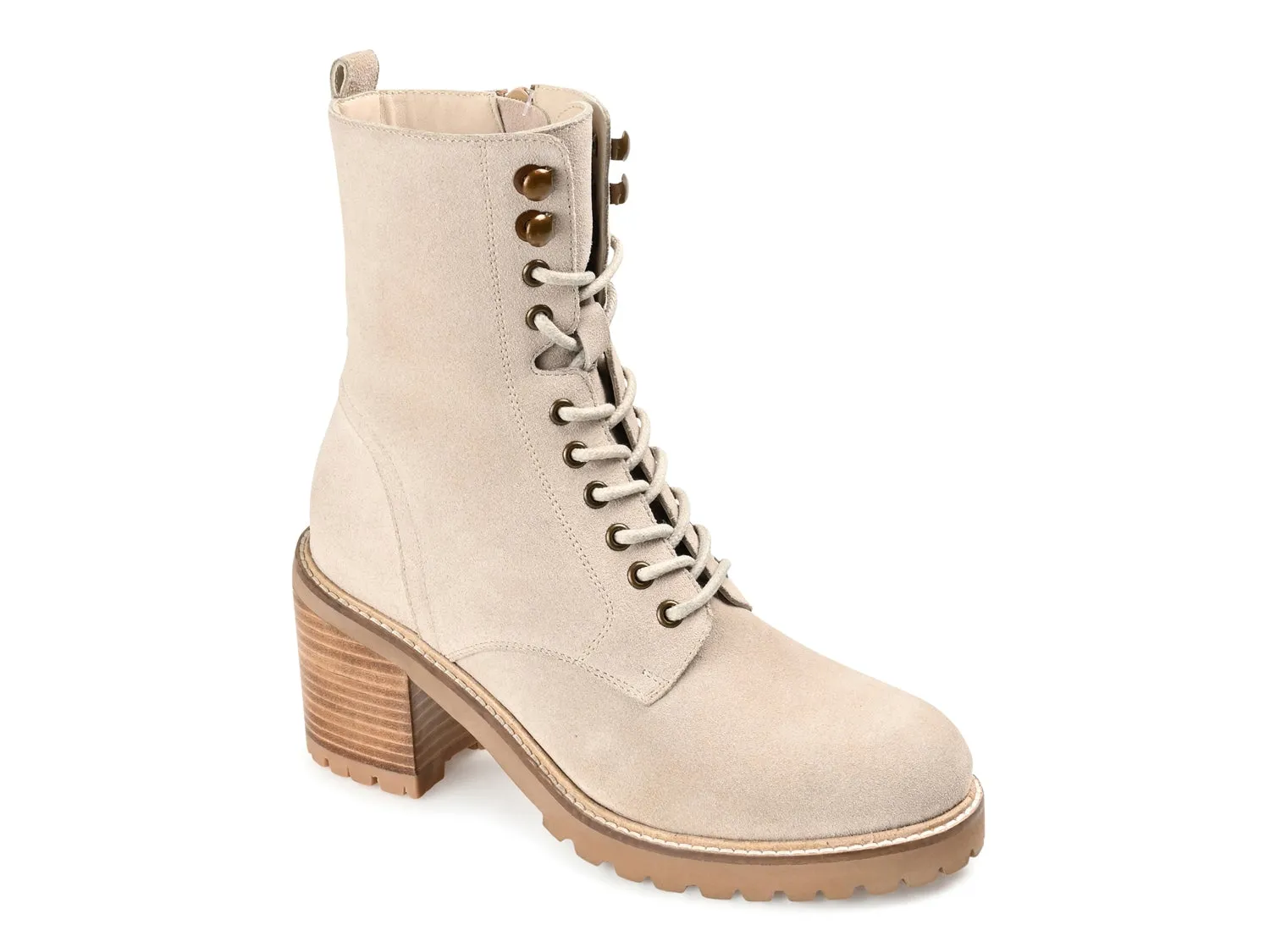 Journee Signature Malle ankle boots, taupe