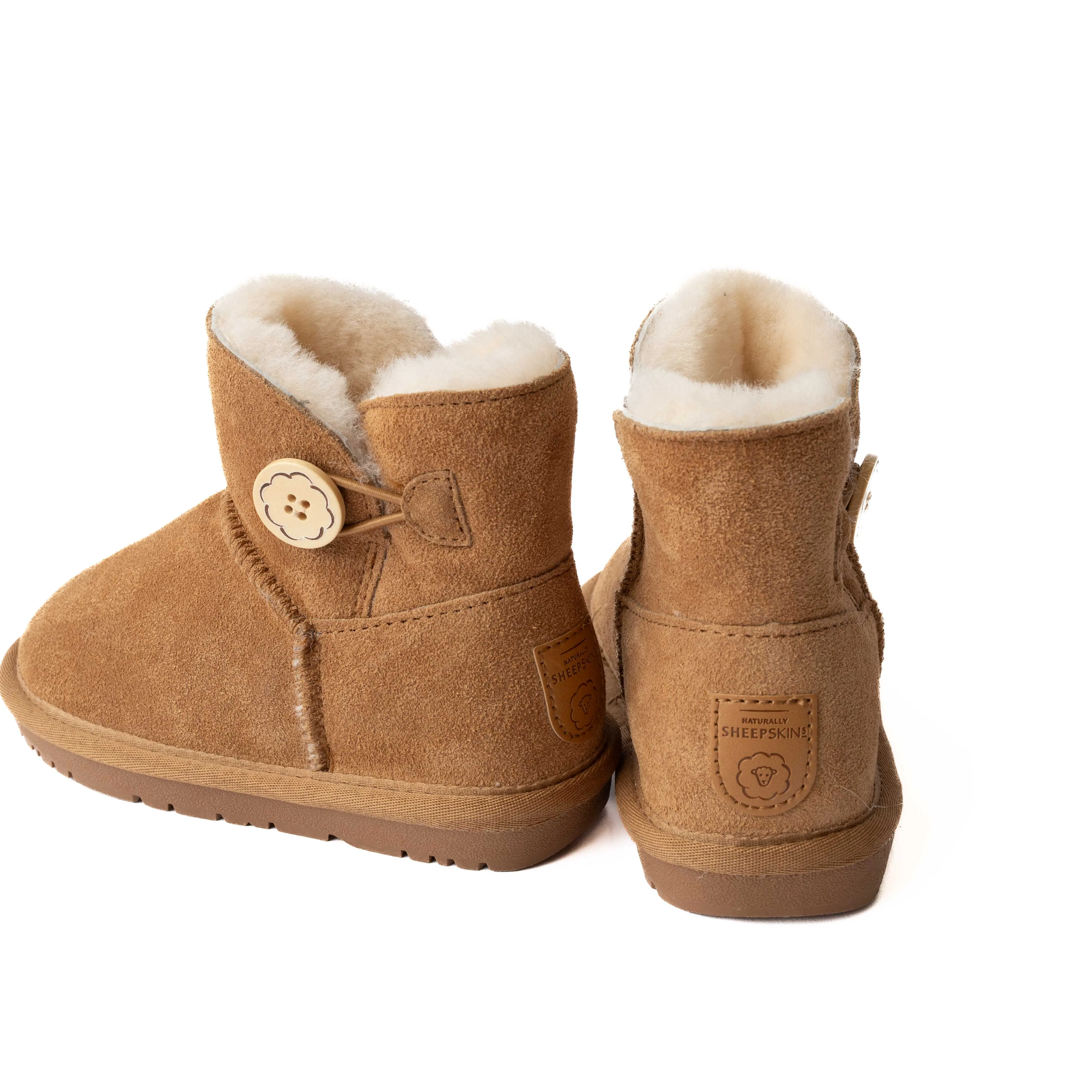 Kids Classic Sheepskin Boot Natural/Tan