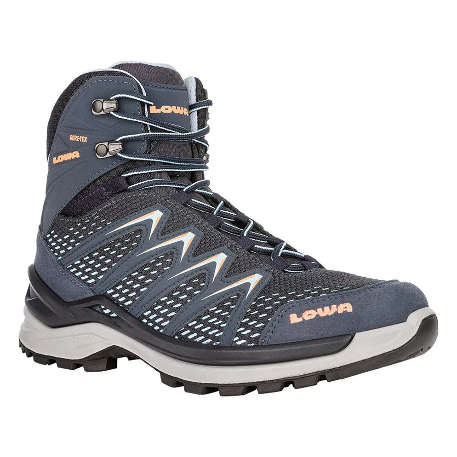 Lowa Innox Pro GTX Mid Ws trekking boots, steel blue/gray