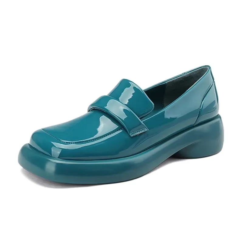 LuxeLeather Chic Pointed Toe Slip-On Loafers