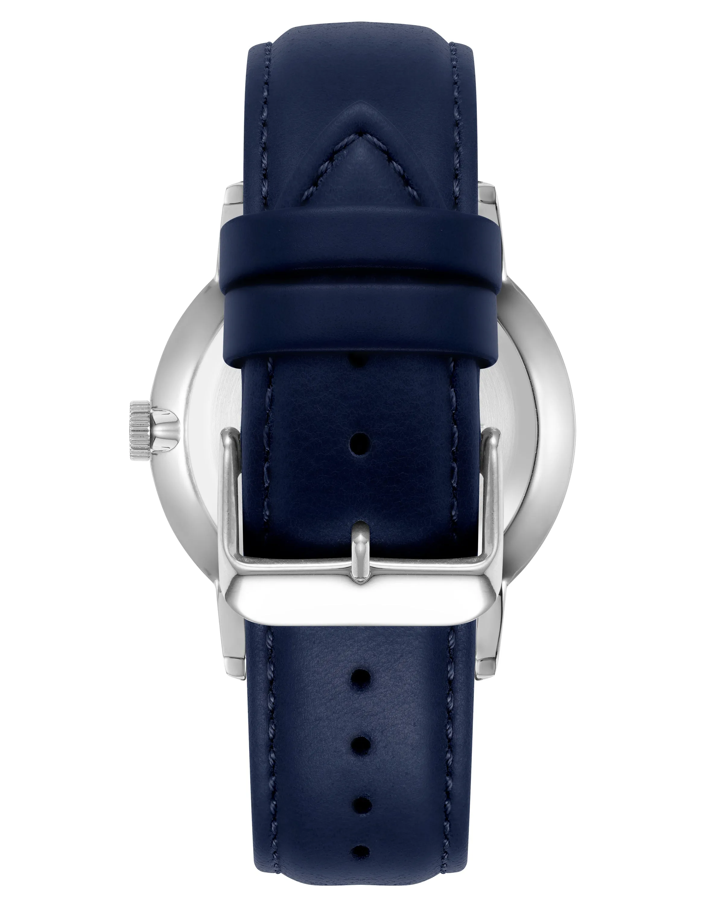 Miles™ | 42mm, Navy/Leather