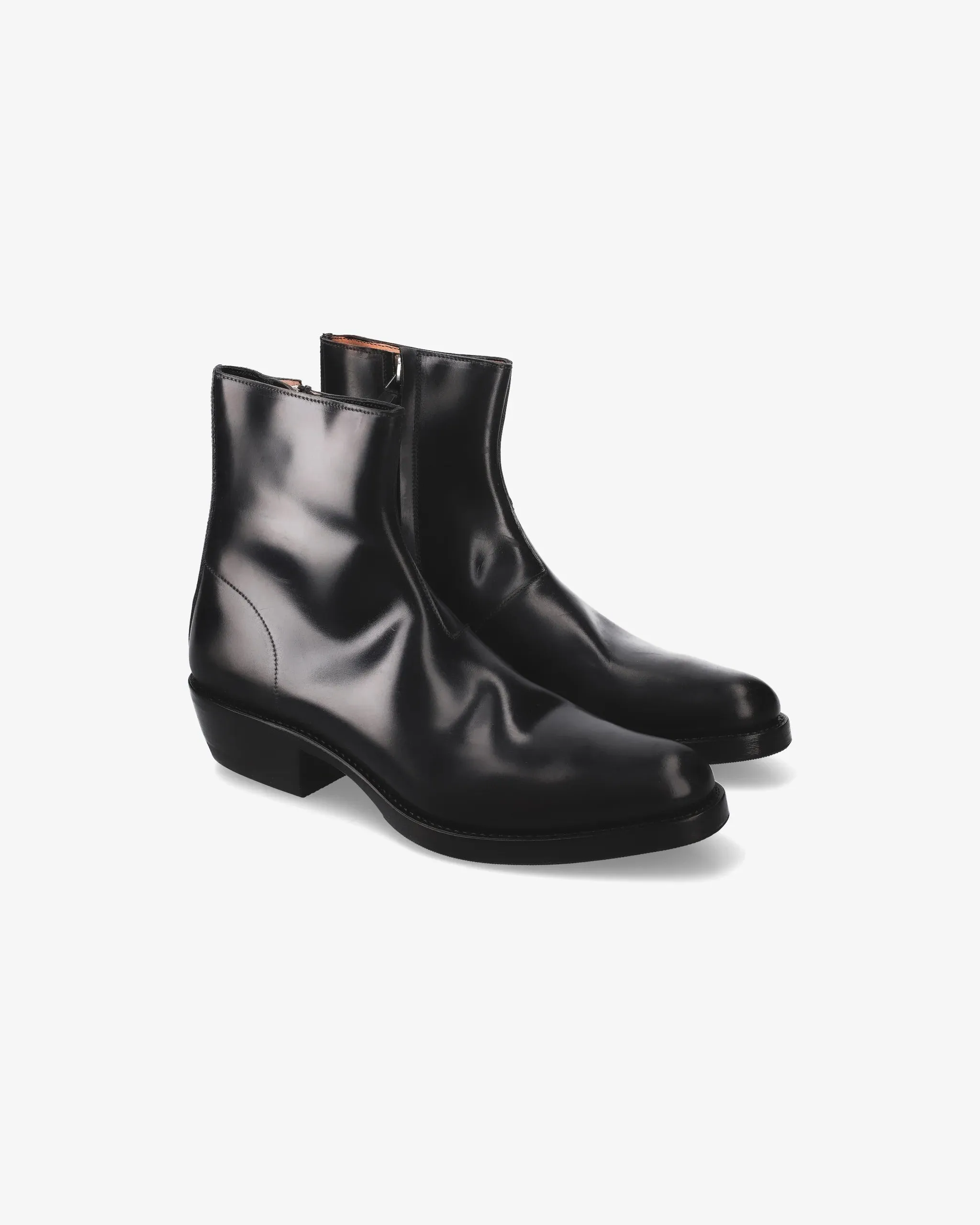 Min Ankle Boots 30914W in Black King Leather