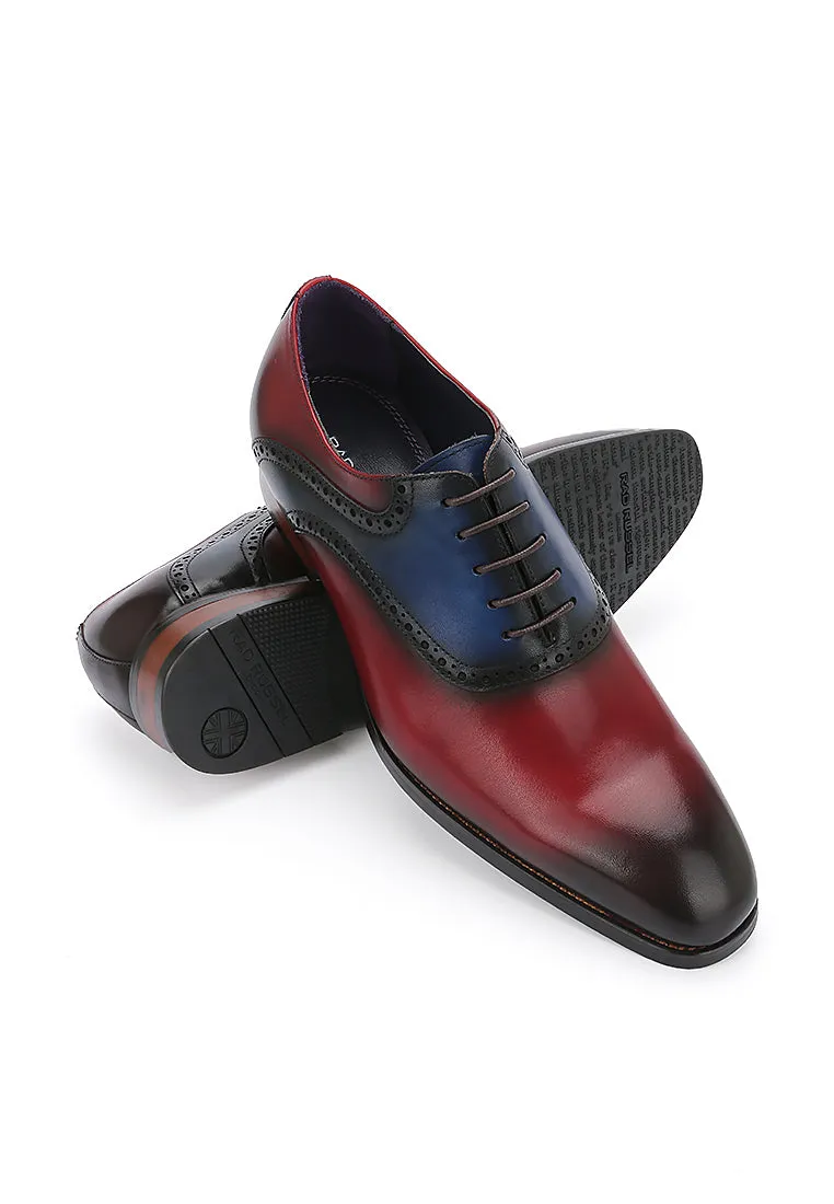 Rad Russel Luxe Dual-Tone Oxford in Midnight & Oxblood