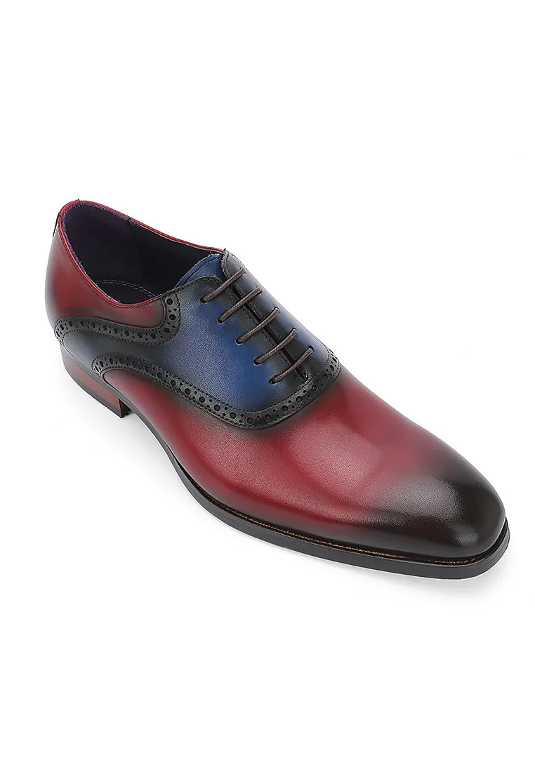 Rad Russel Luxe Dual-Tone Oxford in Midnight & Oxblood