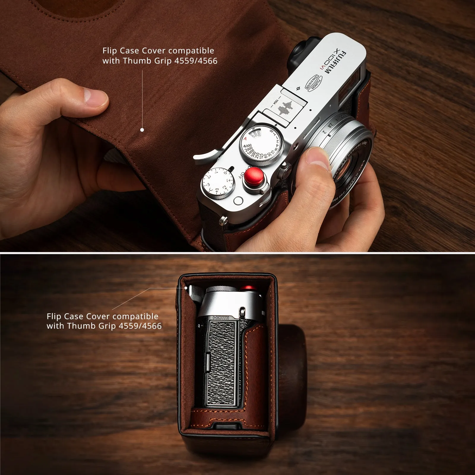 SmallRig Leather Case Kit for FUJIFILM X100VI 4558