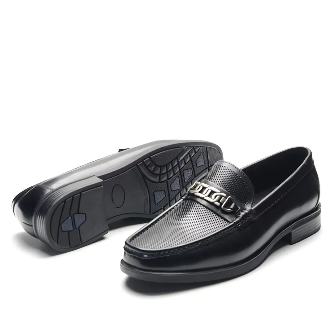 Sophisticated Casual Leather Loafers