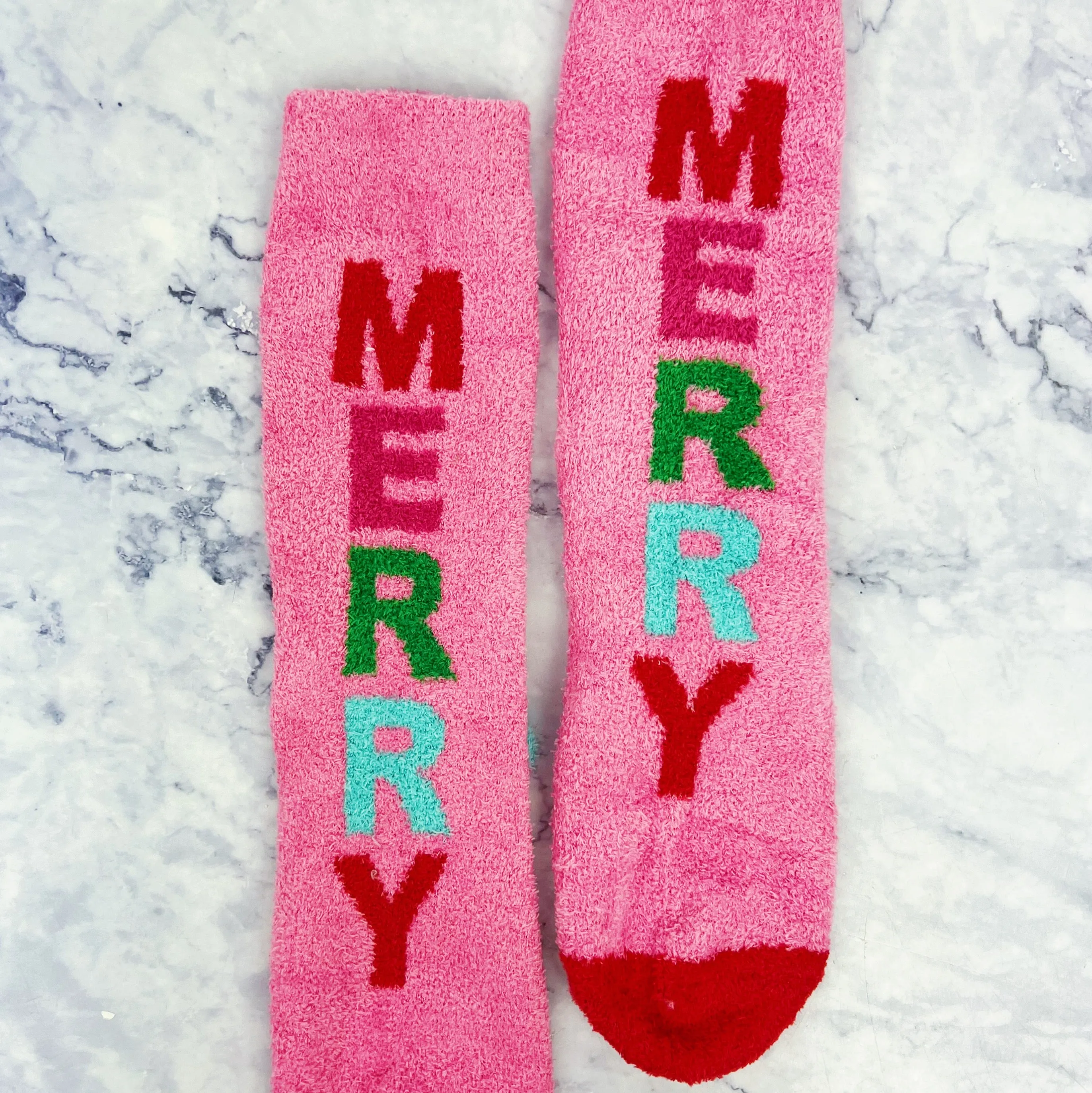 Super Fuzzy Holiday Socks