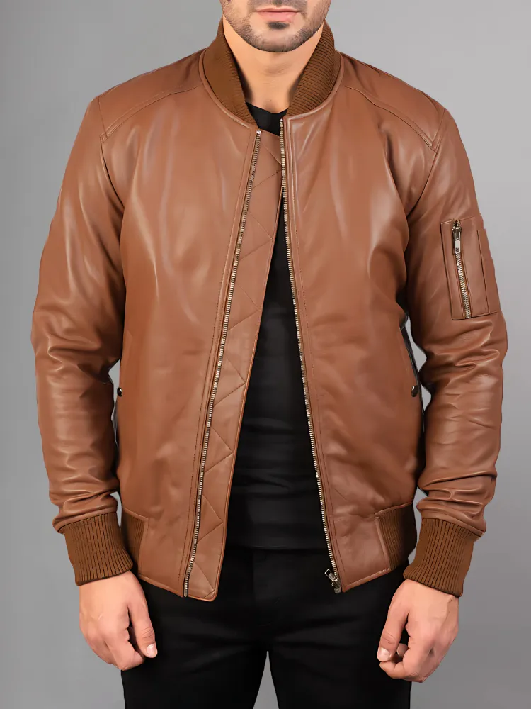 The Narrator Fight Club Leather Jacket