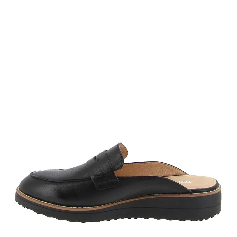 Top End Olmm Black Slip On Loafer