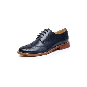 Women VintageLuxe Brogue Leather Oxfords Shoes